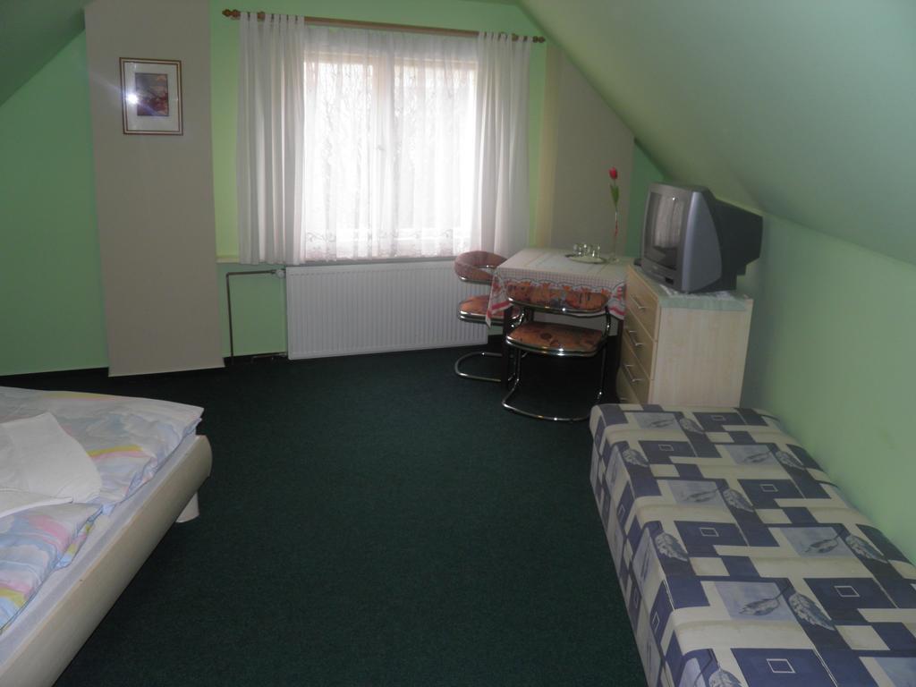 Penzion U Modreho Slona Frantiskovy Lazne Bagian luar foto